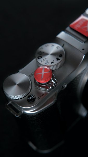 camera with mode dial