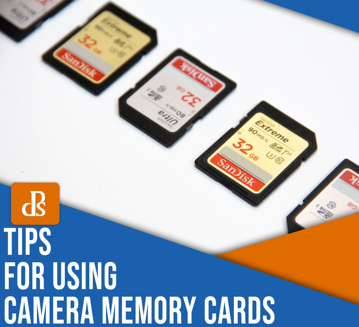 Tips for using camera memory cards