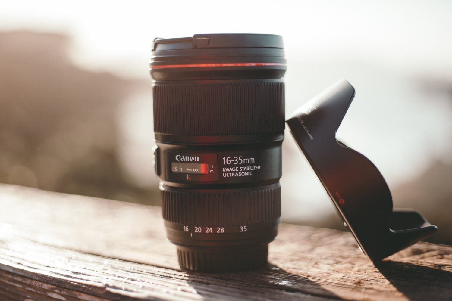 Wide-angle lens photography